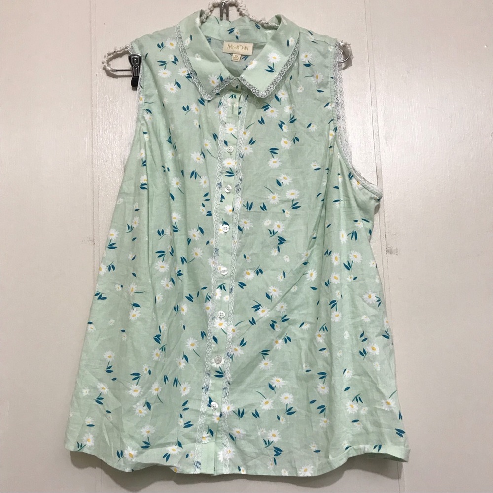 Mod cloth button down tank